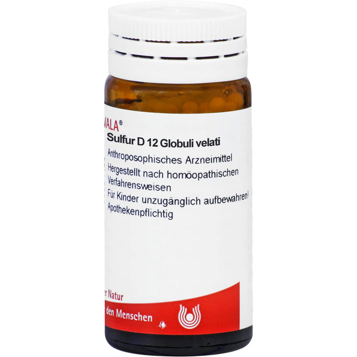 WALA Sulfur D12 Globuli velati, 20 g Globuli