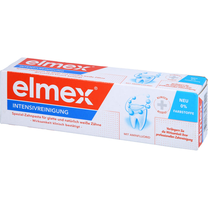 elmex INTENSIVREINIGUNG Spezial-Zahnpasta, 50 ml Zahncreme