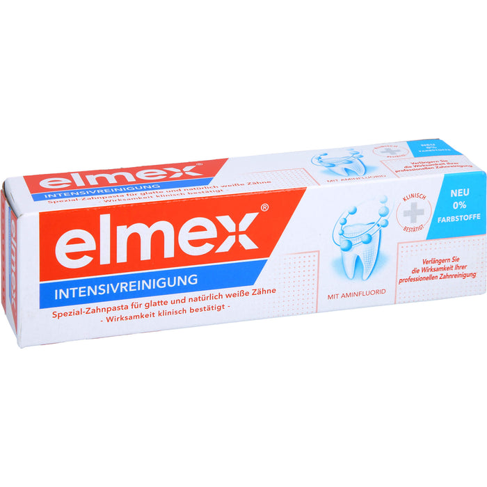 elmex INTENSIVREINIGUNG Spezial-Zahnpasta, 50 ml Zahncreme