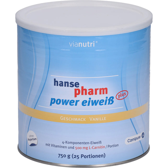 hansepharm Power Eiweiß plus Vanille, 750 g PUL