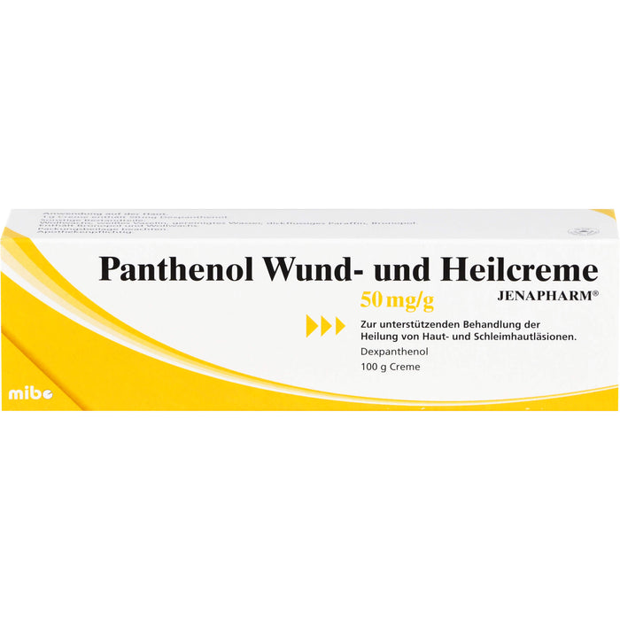Panthenol Wund- und Heilcreme JENAPHARM, 100 g Creme