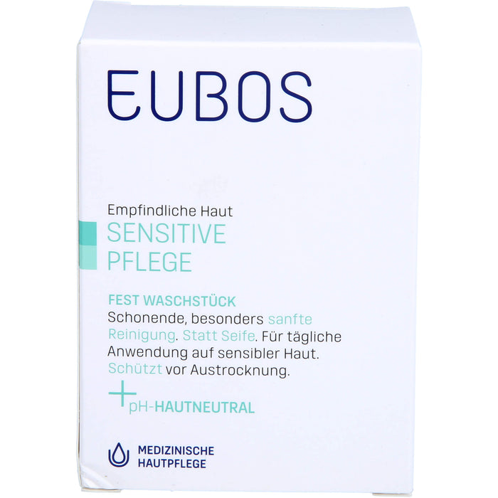 EUBOS Sensitive Pflege Fest Waschstück, 1 St. Seifenstück