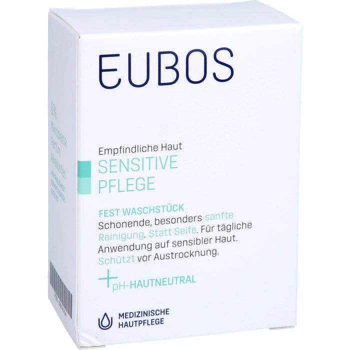 EUBOS Sensitive Pflege Fest Waschstück, 1 St. Seifenstück
