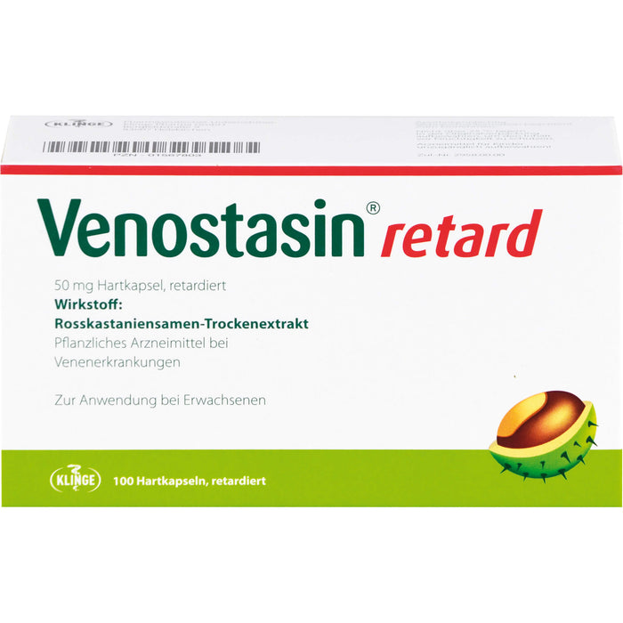 Venostasin retard 50 mg kohlpharma Hartkapsel, retardiert, 100 St REK