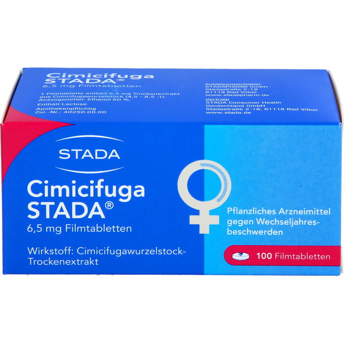 Cimicifuga STADA Tabletten gegen Wechseljahresbeschwerden, 100 St. Tabletten