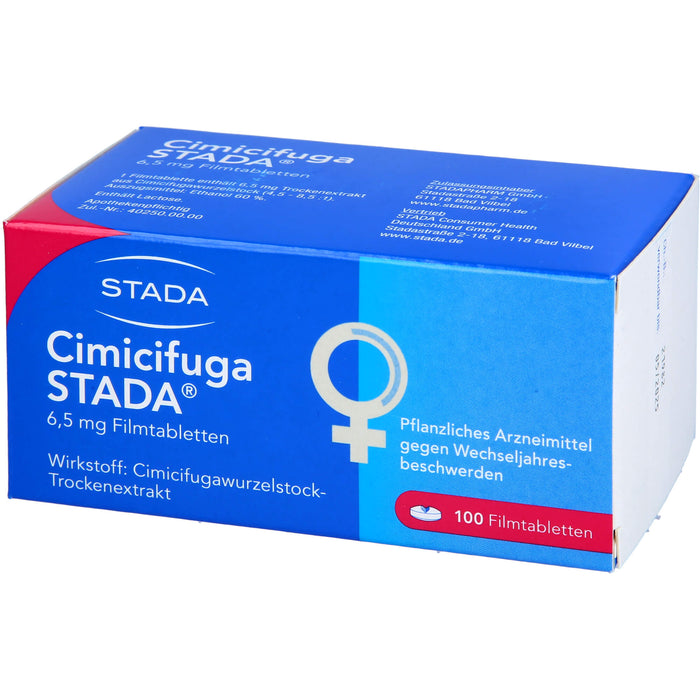 Cimicifuga STADA Tabletten gegen Wechseljahresbeschwerden, 100 St. Tabletten