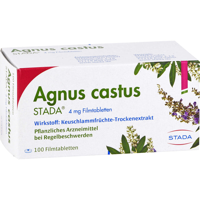 Agnus castus STADA Tabletten bei Regelbeschwerden, 100 St. Tabletten