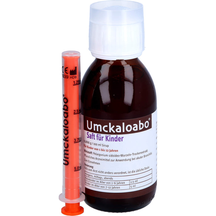 Umckaloabo für Kinder Saft, 120 ml Lösung