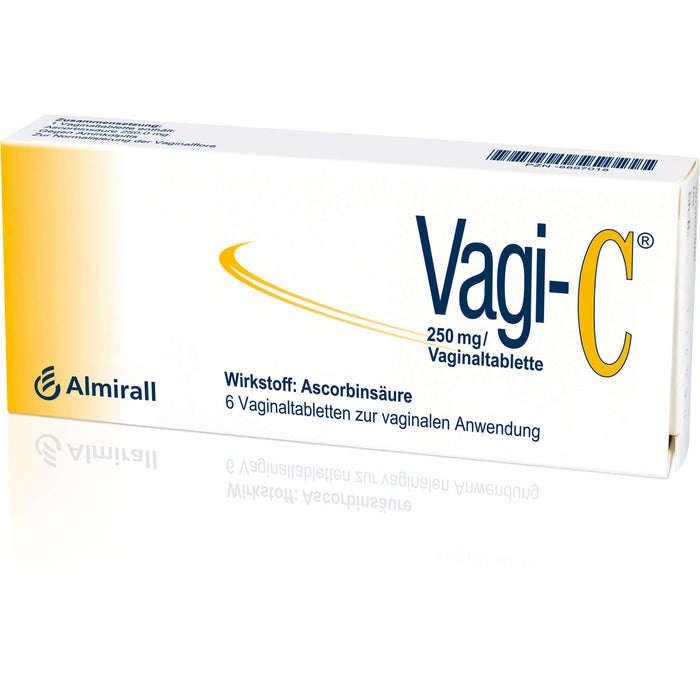 Vagi-C Vaginaltabletten, 6 St. Tabletten