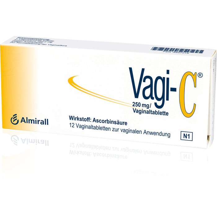 Vagi-C Vaginaltabletten, 12 St. Tabletten