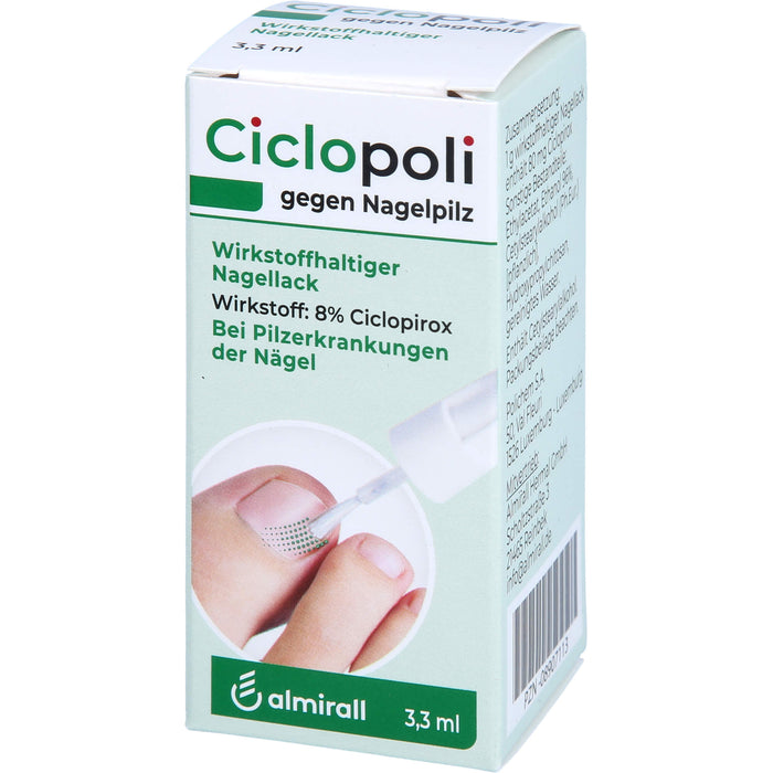 Ciclopoli Nagellack gegen Nagelpilz, 3.3 ml Lösung