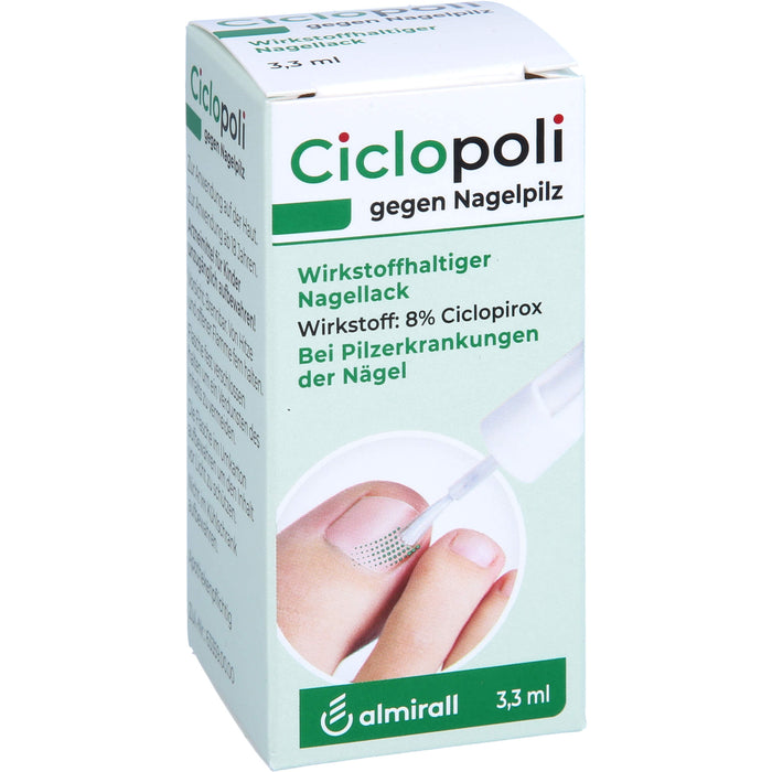 Ciclopoli Nagellack gegen Nagelpilz, 3.3 ml Lösung