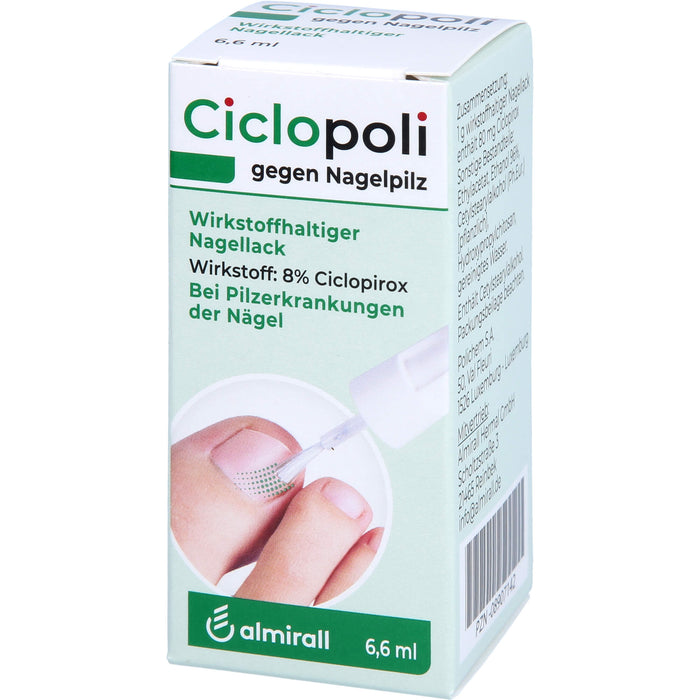 Ciclopoli Nagellack gegen Nagelpilz, 6.6 ml Lösung