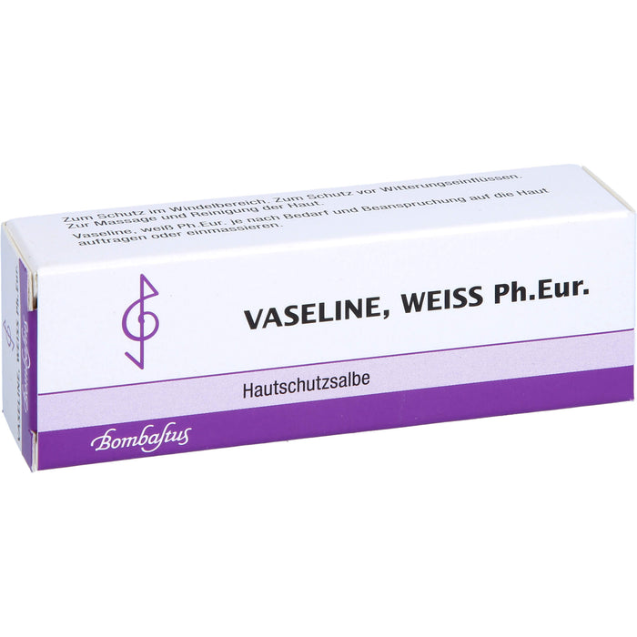 Bombastus Vaseline, weiß Ph. Eur., 10 ml Fettsalbe