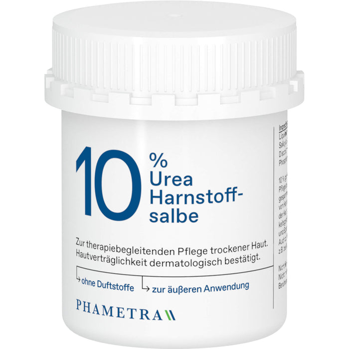 PHAMETRA 10 % Urea Harnstoffsalbe, 100 g Salbe