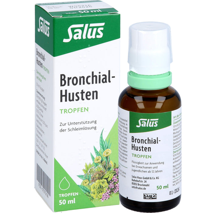 Bronchial-Husten-Tropfen Salus, 50 ml FLU