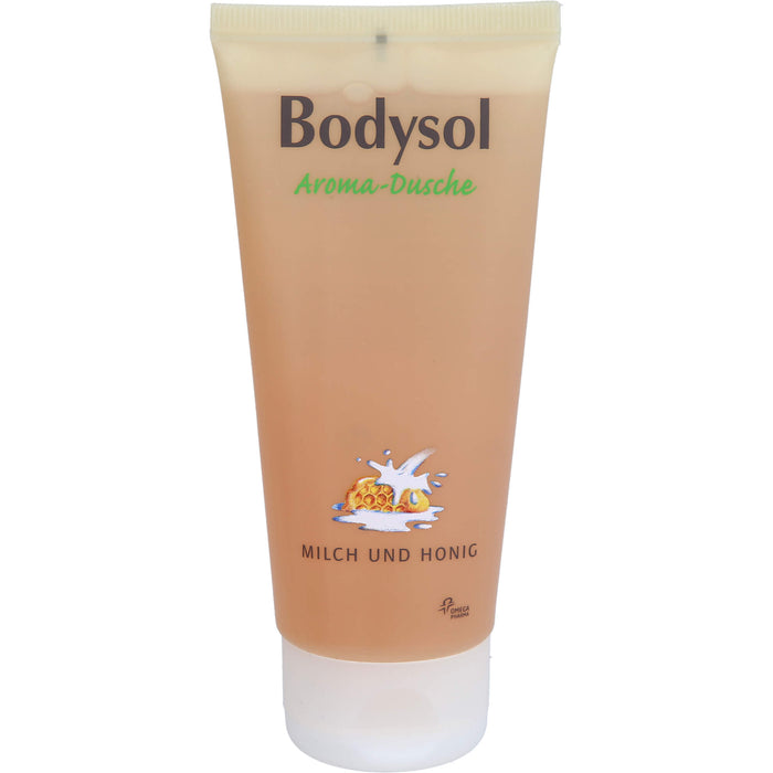 Bodysol Aroma-Duschgel Milch und Honig, 100 ml Gel