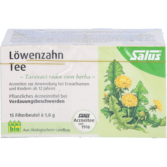 Löwenzahn Arzneit.Taraxaci radix cum herb.bio Sal., 15 St FBE