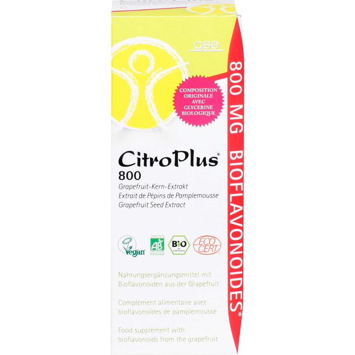 CitroPlus 800 Grapefruit-Kern-Extrakt Bio Tropfen, 50 ml Lösung