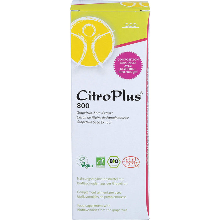 CitroPlus 800 Bio Grapefruit Kern Extrakt, 250 ml LIQ