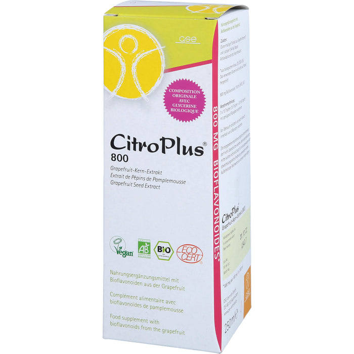 CitroPlus 800 Bio Grapefruit Kern Extrakt, 250 ml LIQ