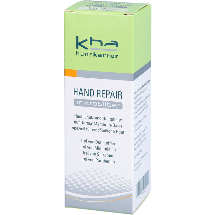 Hans Karrer Hand Repair Mikrosilber Creme, 50 ml Creme