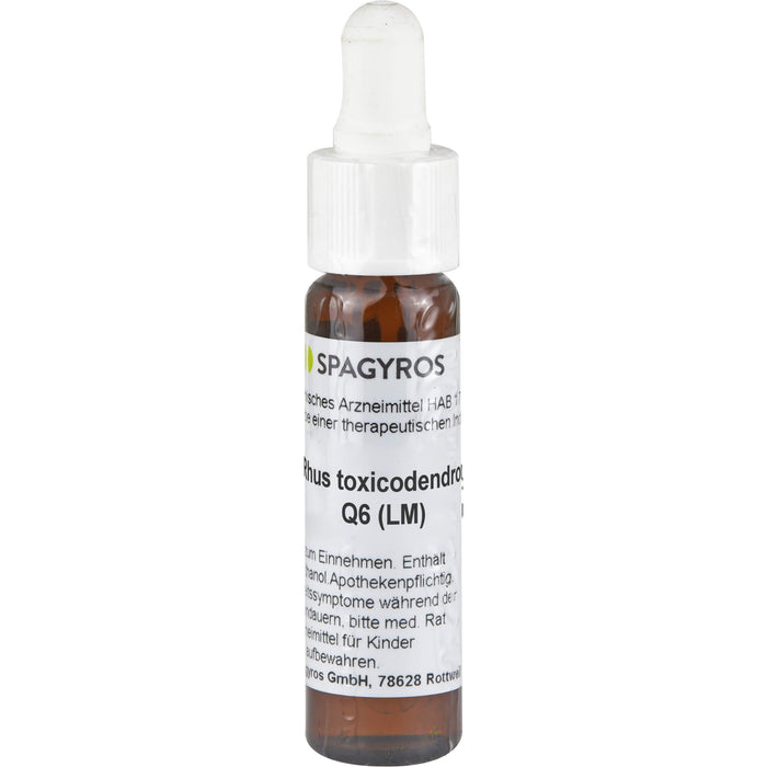 Rhus Toxicodendron LM 6 Spagyros Dilution, 9 ml DIL