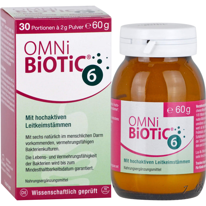 OMNi-BiOTiC 6 Portionen Pulver, 30 St. Beutel