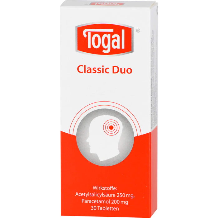 Togal Classic Duo Tabletten, 30 St. Tabletten