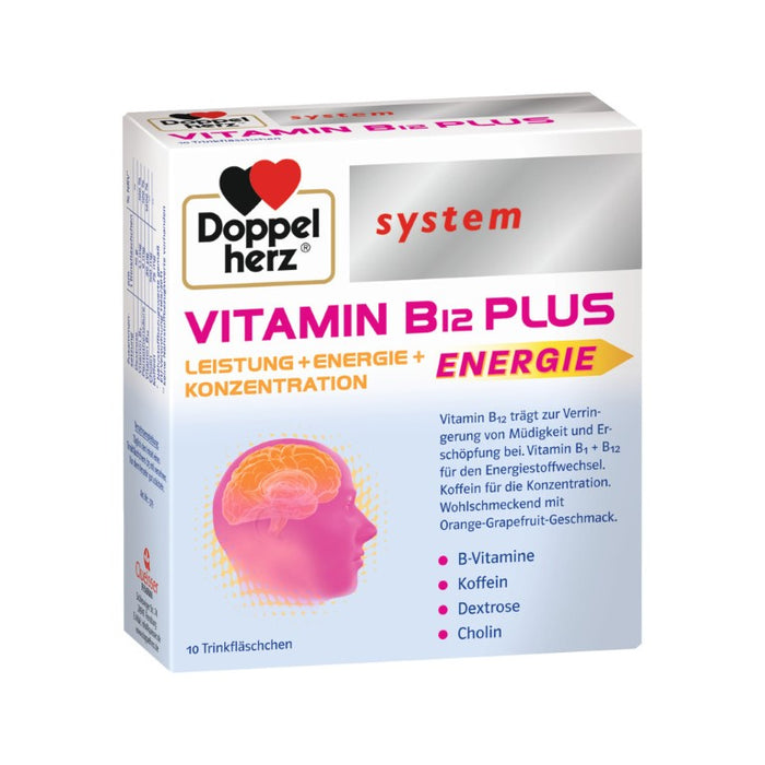 Doppelherz Vitamin B12 Plus system, 10X25 ml TRA