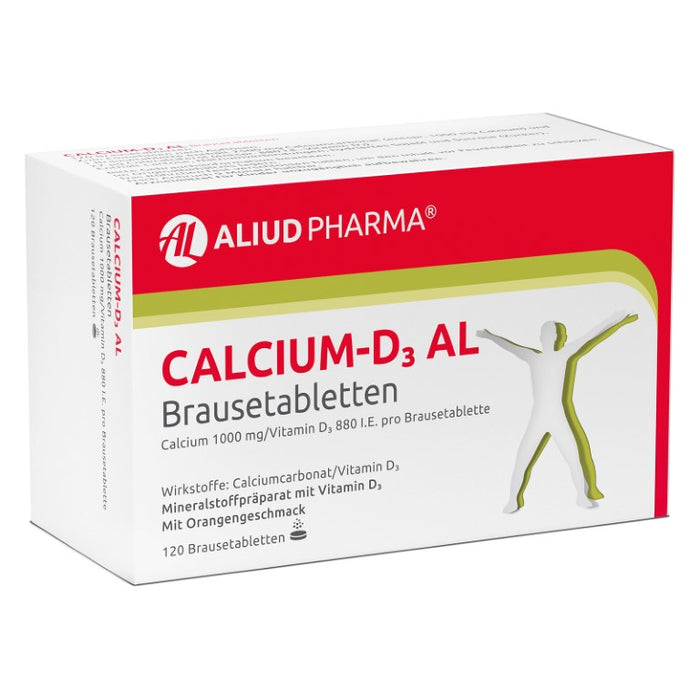 Calcium-D3 AL Brausetabletten, 120 St. Tabletten