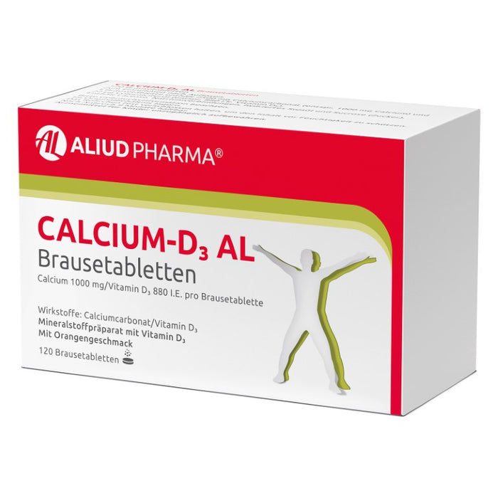 Calcium-D3 AL Brausetabletten, 120 St. Tabletten