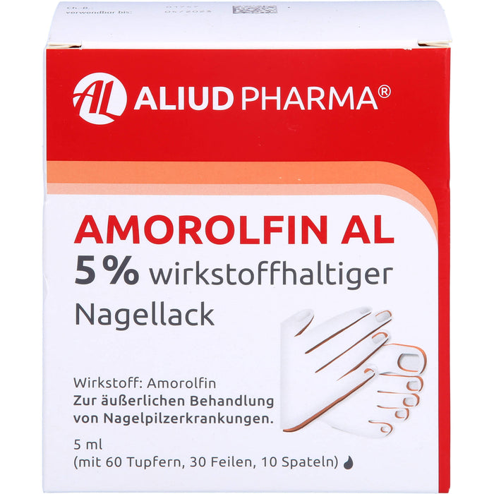 Amorolfin AL 5 % wirkstoffhaltiger Nagellack, 5 ml Wirkstoffhaltiger Nagellack