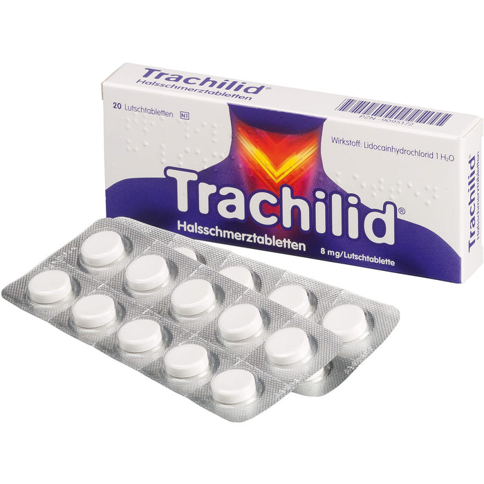 Trachilid Halsschmerztabletten, 20 St. Tabletten