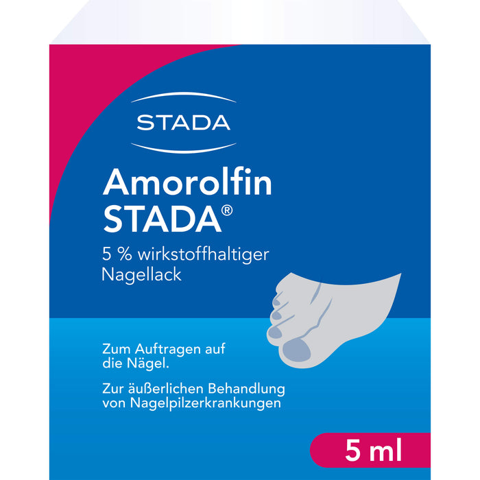 Amorolfin STADA 5% wirkstoffhaltiger Nagellack, 5 ml NAW