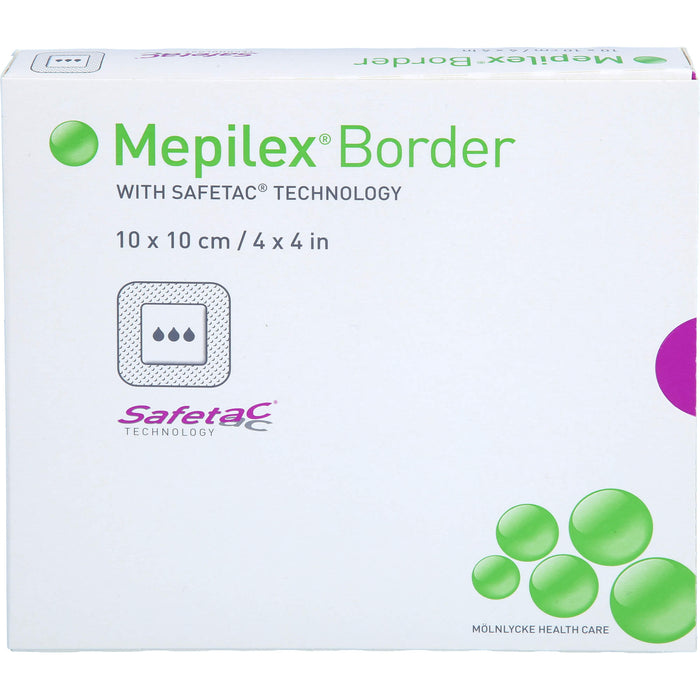 MEPILEX Border Schaumverband 10 x 10 cm, 5 St VER