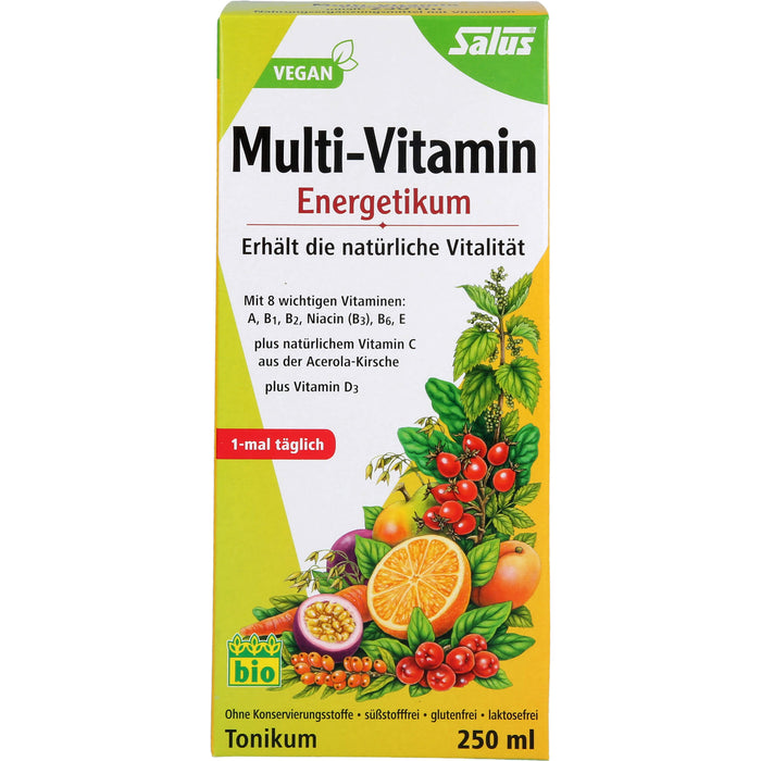 Salus Multi-Vitamin-Energetikum Tonikum, 250 ml Lösung
