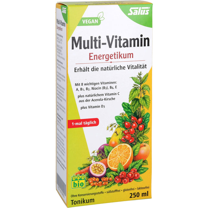 Salus Multi-Vitamin-Energetikum Tonikum, 250 ml Lösung