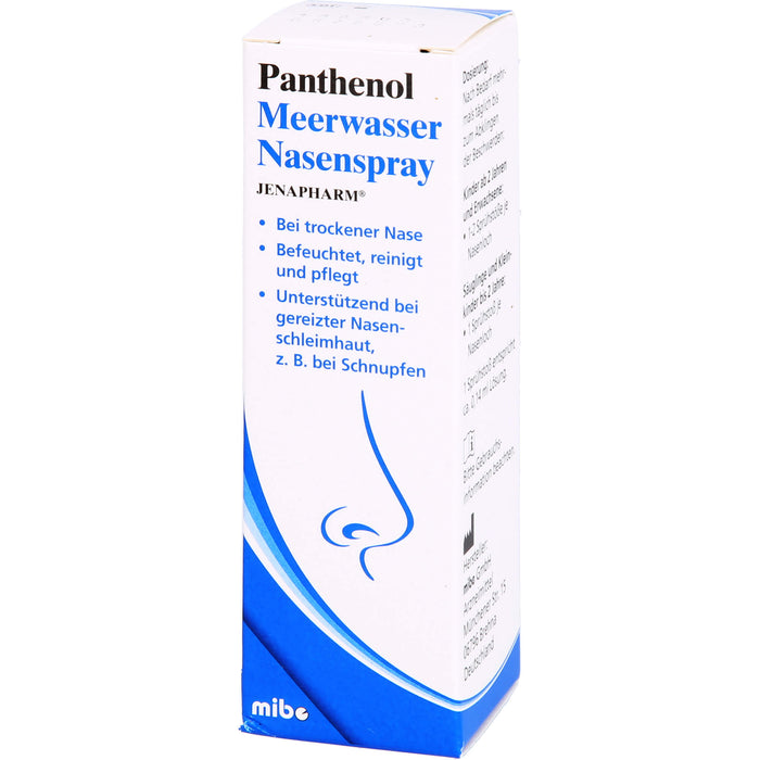 Panthenol Meerwasser Nasenspray JENAPHARM, 20 ml Lösung