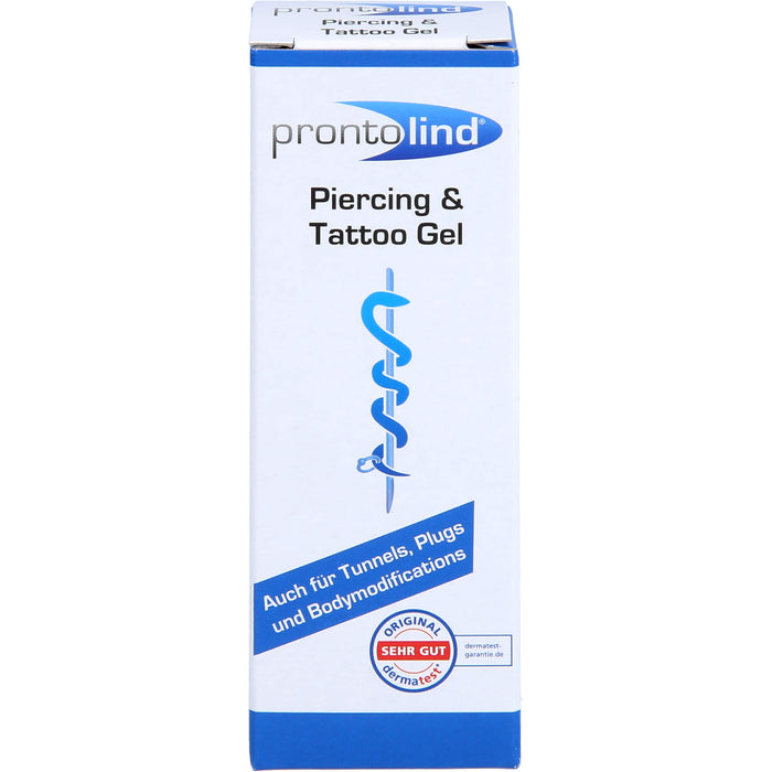 ProntoLind Piercing und Tattoo Gel, 10 ml Gel