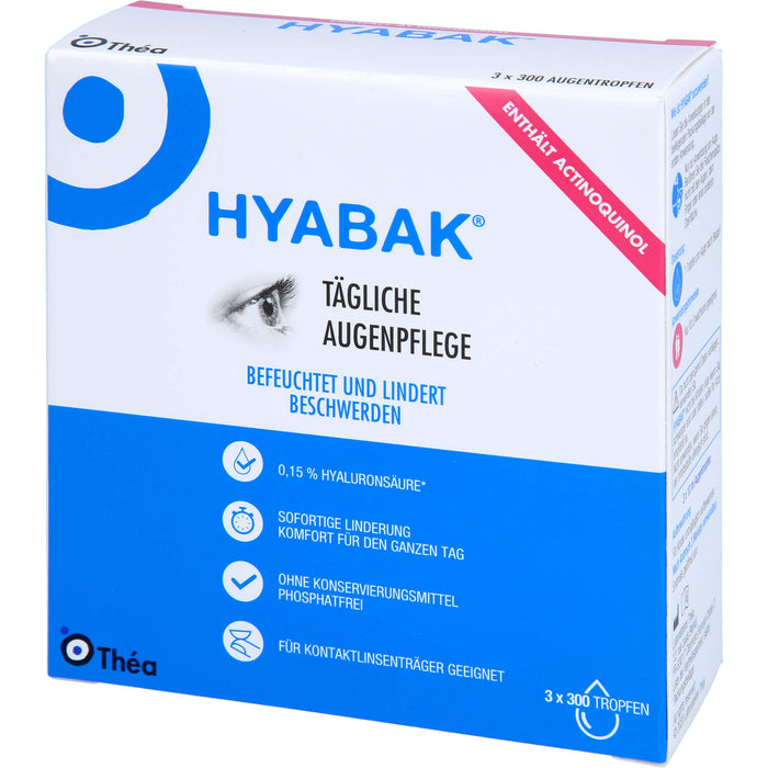 Hyabak für trockene Augen, 30 ml Lösung