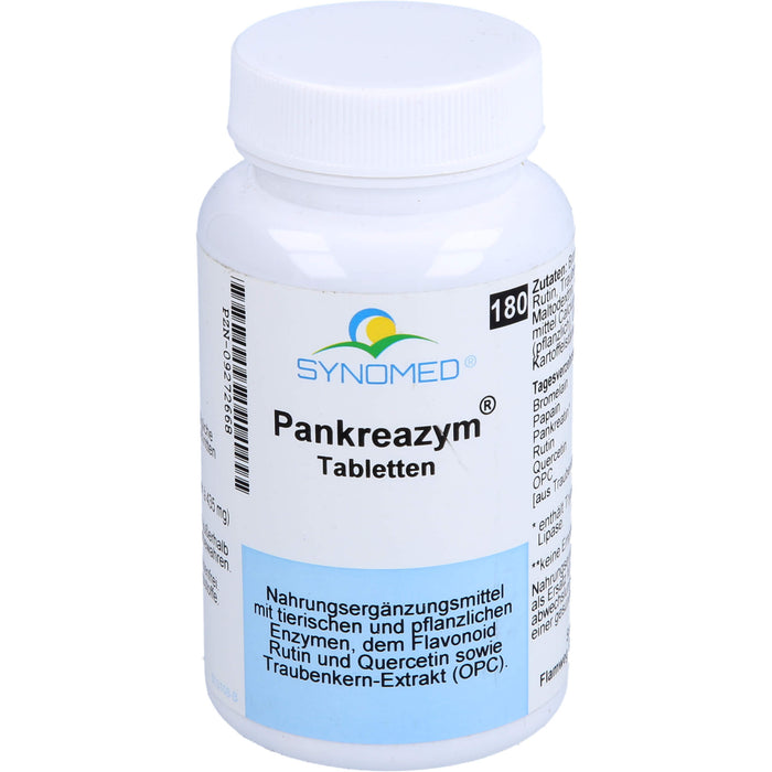 SYNOMED Pankreazym Tabletten, 180 St. Tabletten