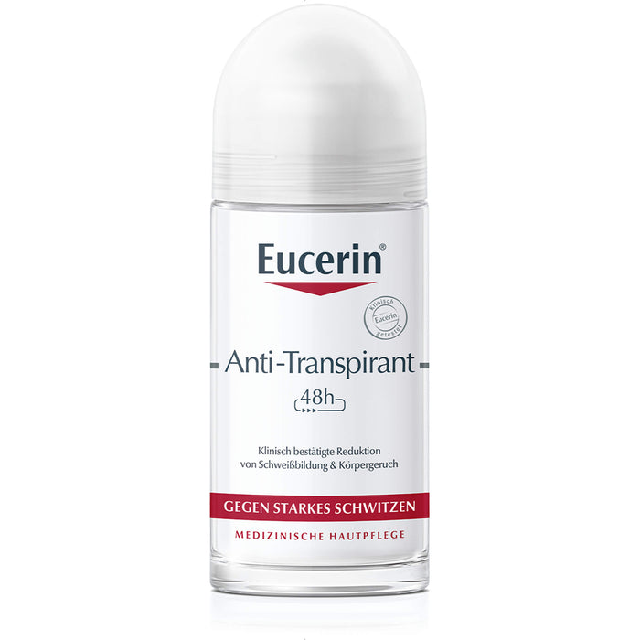 Eucerin Deodorant Antitranspirant Roll on 48h, 50 ml Lösung