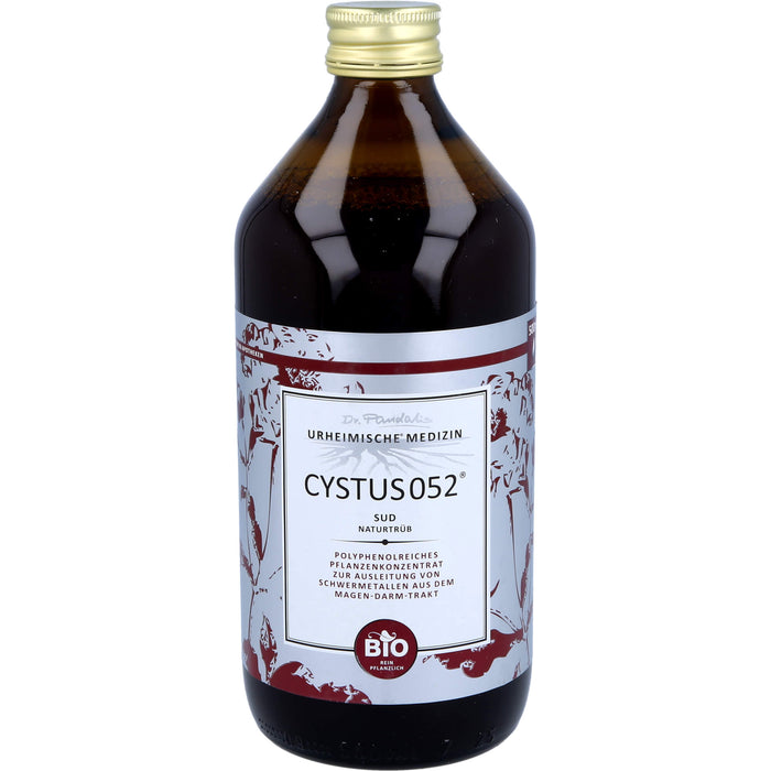 Dr. Pandalis Cystus 052 Sud naturtrüb Saft, 500 ml Lösung