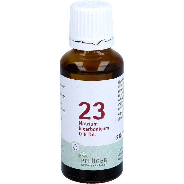Biochemie Nr.23 Natrium bicarbonicum D6 Pflüger Dil., 30 ml TRO