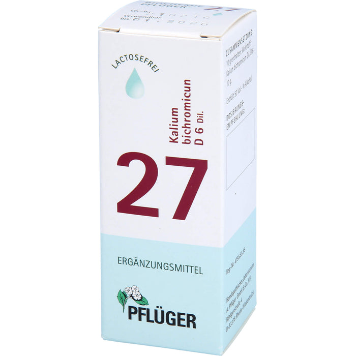 Biochemie Nr.27 Kalium bichromic. D6 Pflüger Dil., 30 ml TRO