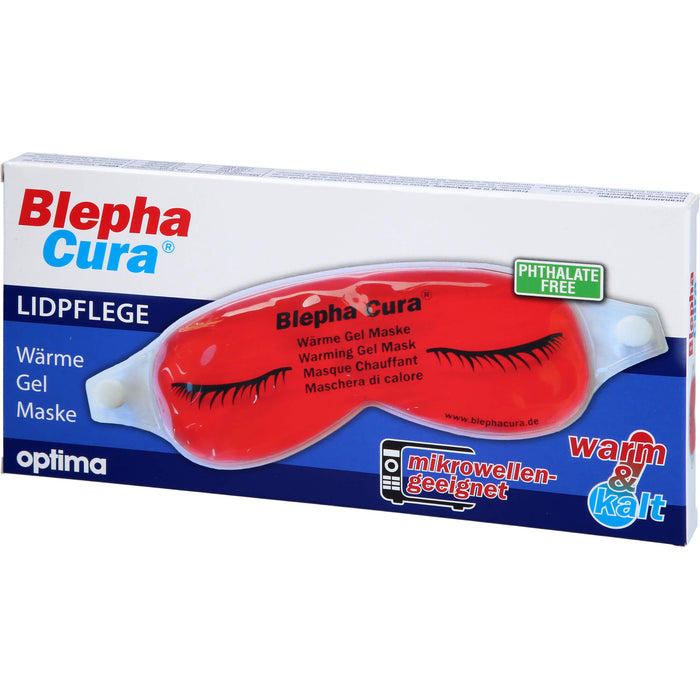 BlephaCura Wärme & Kälte Gel-Maske für die Lidpflege, 1 St. Masken