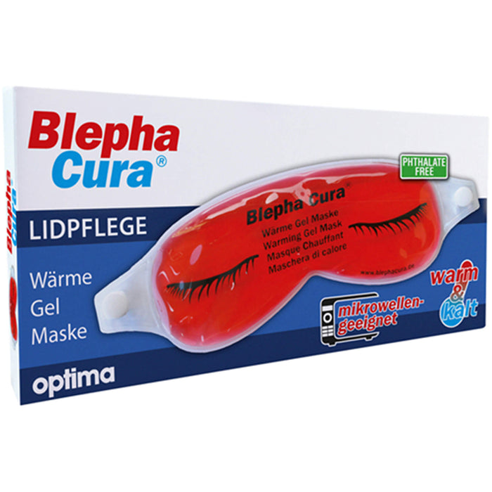 BlephaCura Wärme & Kälte Gel-Maske für die Lidpflege, 1 St. Masken
