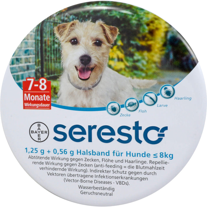 seresto Halsband für kleine Hunde ≤ 8 kg, 1 St. Halsband
