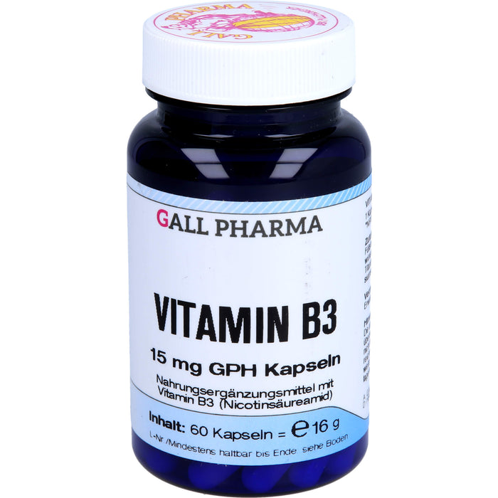 Vitamin B3 15 mg GPH Kapseln, 60 St KAP